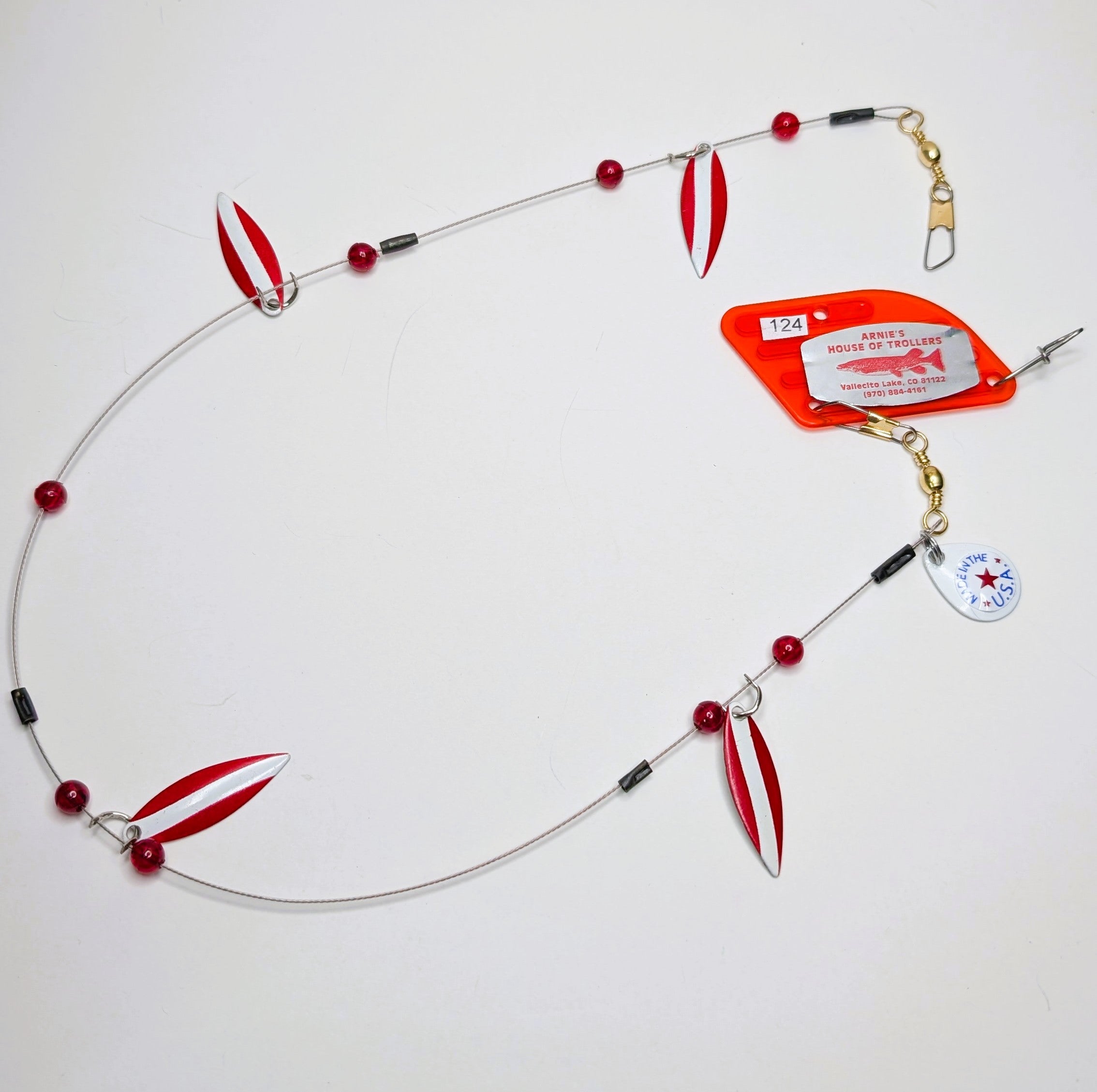 Red & White Troller (#124)