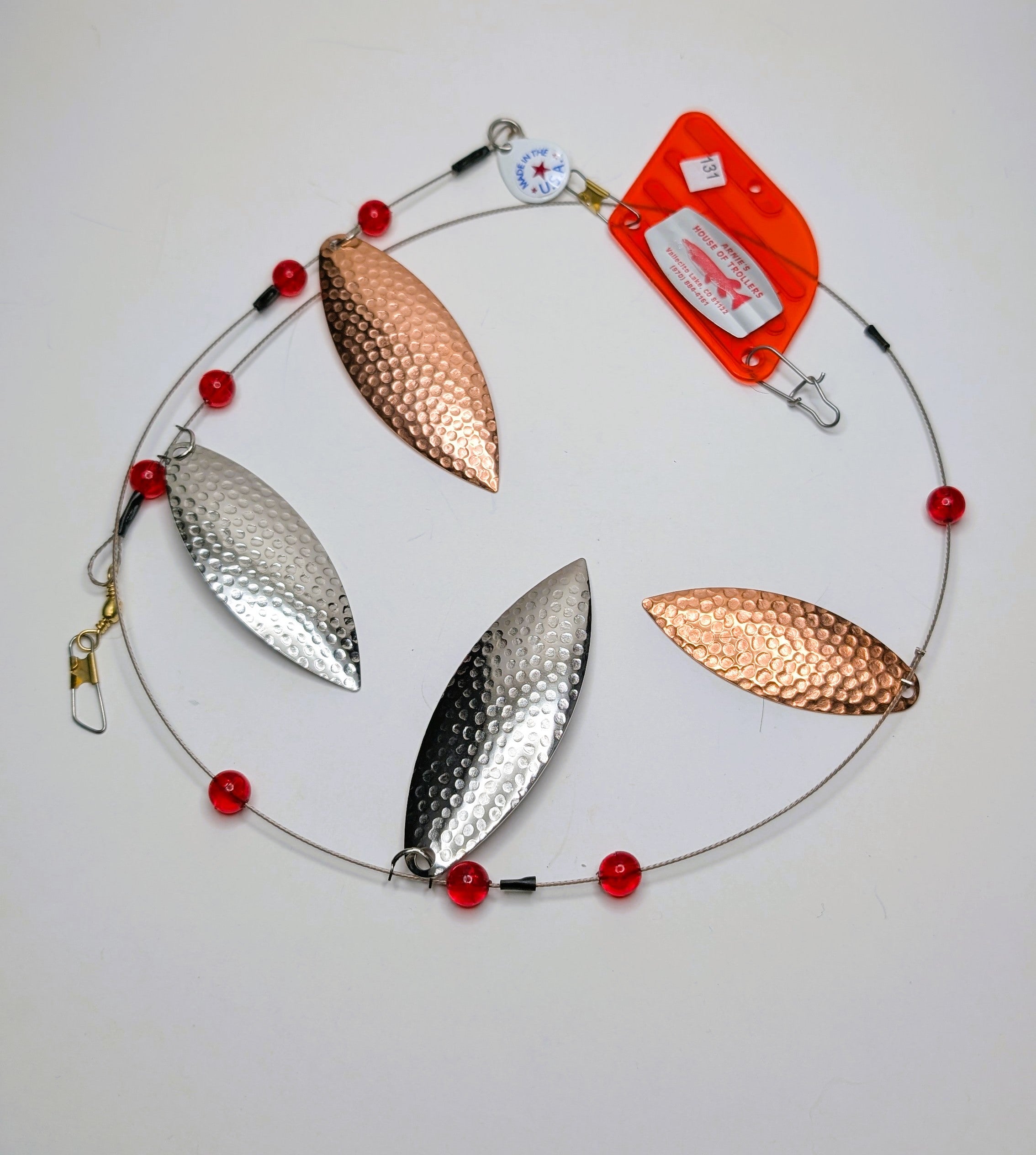 Copper & Silver Troller (#131)