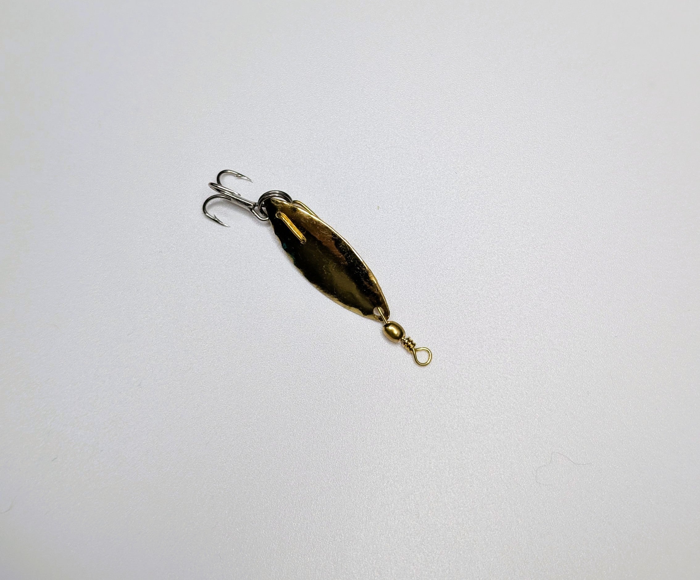Dynamacs Trolling Spoon–Gold Hammered (#20705)