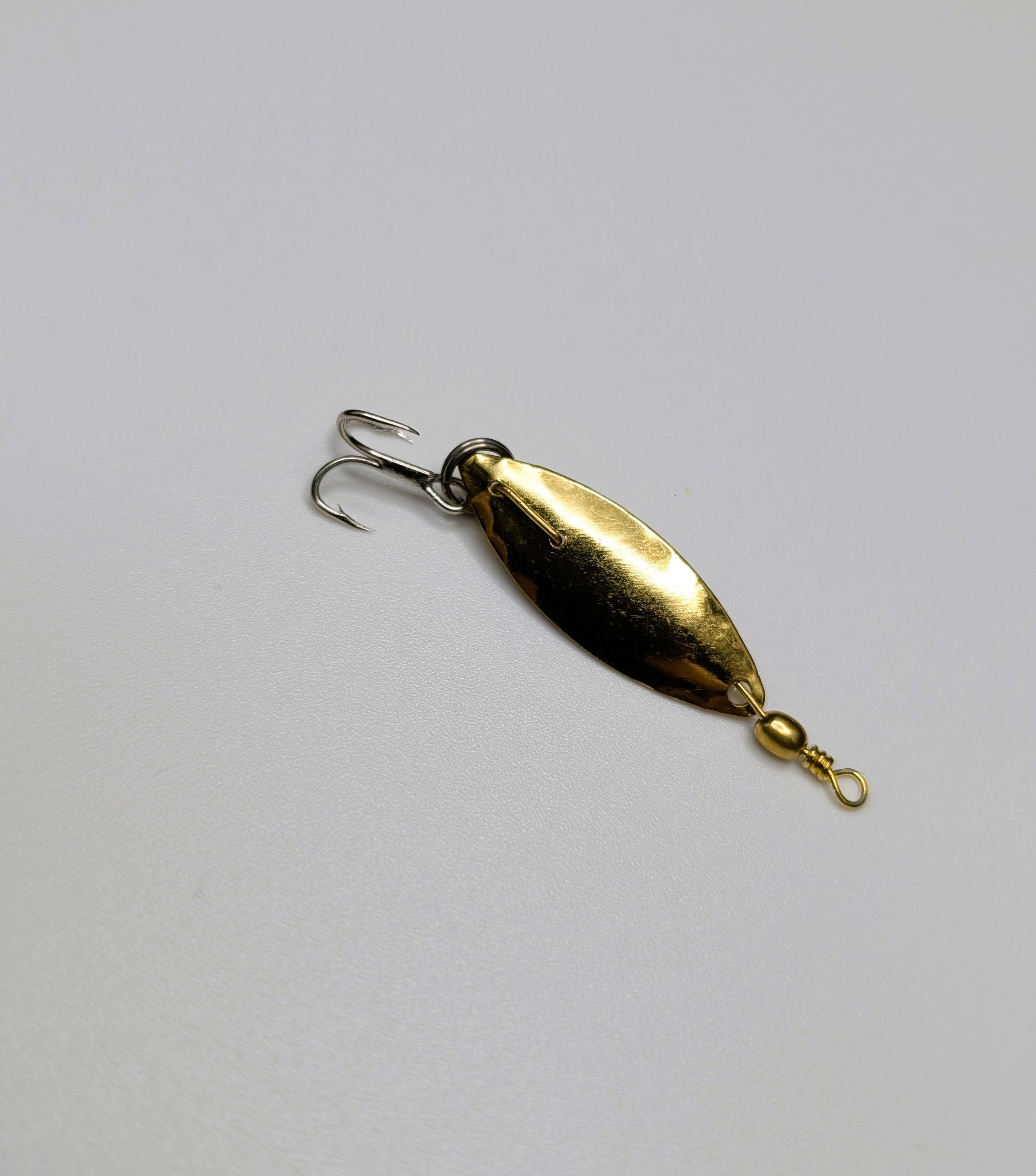 Dynamacs Trolling Spoon–Gold Hammered (#20705)