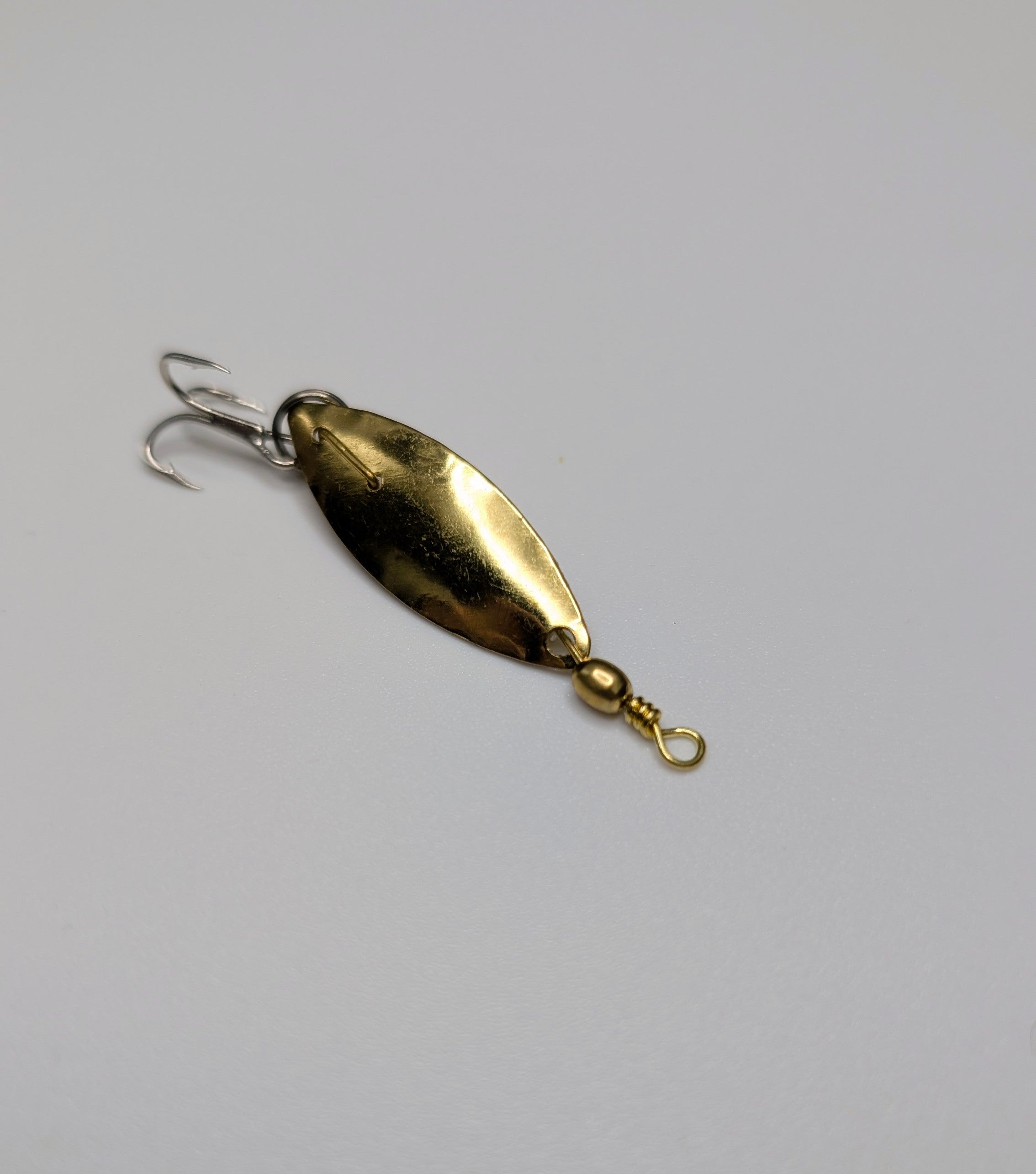 Dynamacs Trolling Spoon–Gold Hammered (#20705)