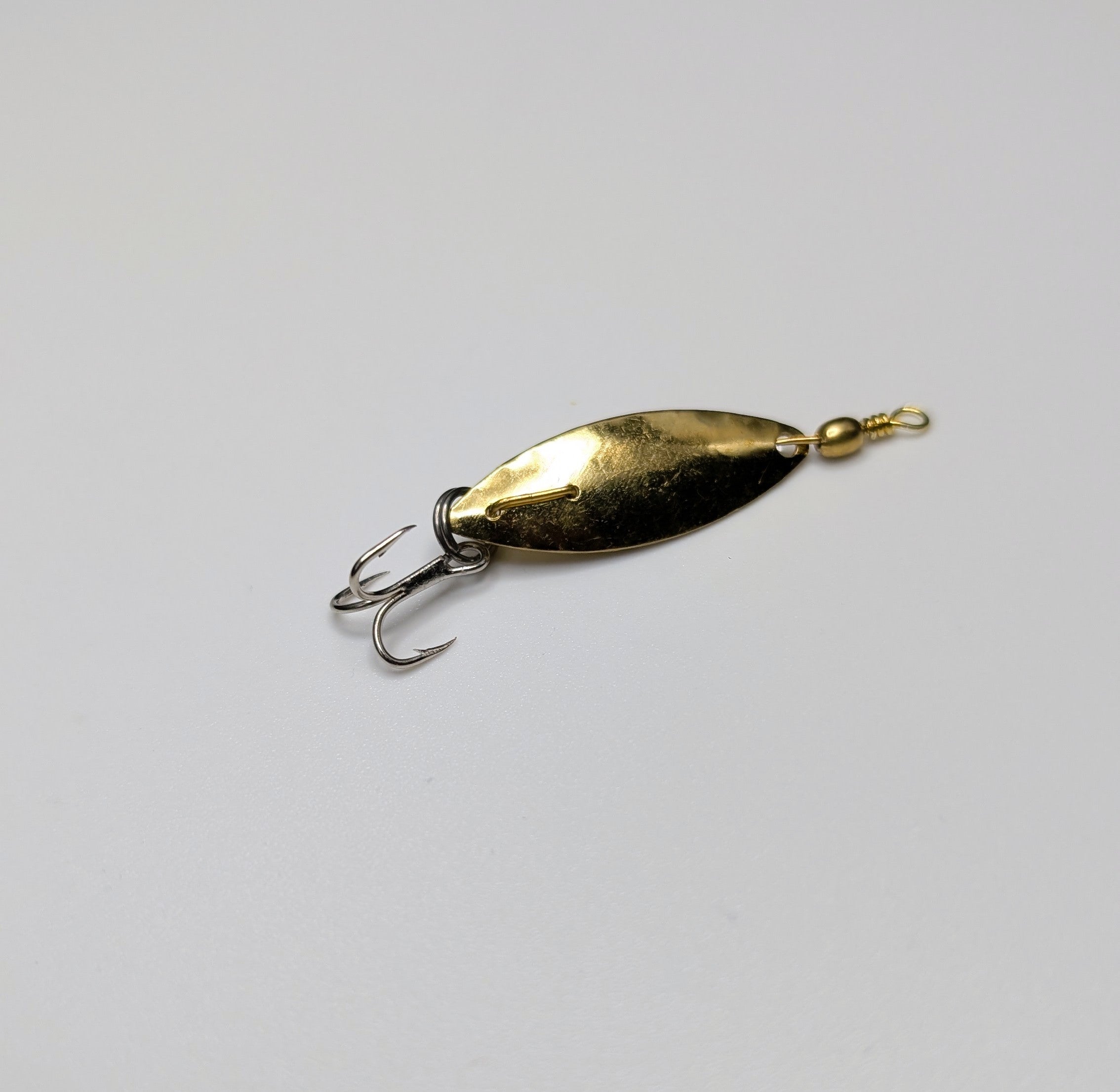 Dynamacs Trolling Spoon–Gold Hammered (#20705)