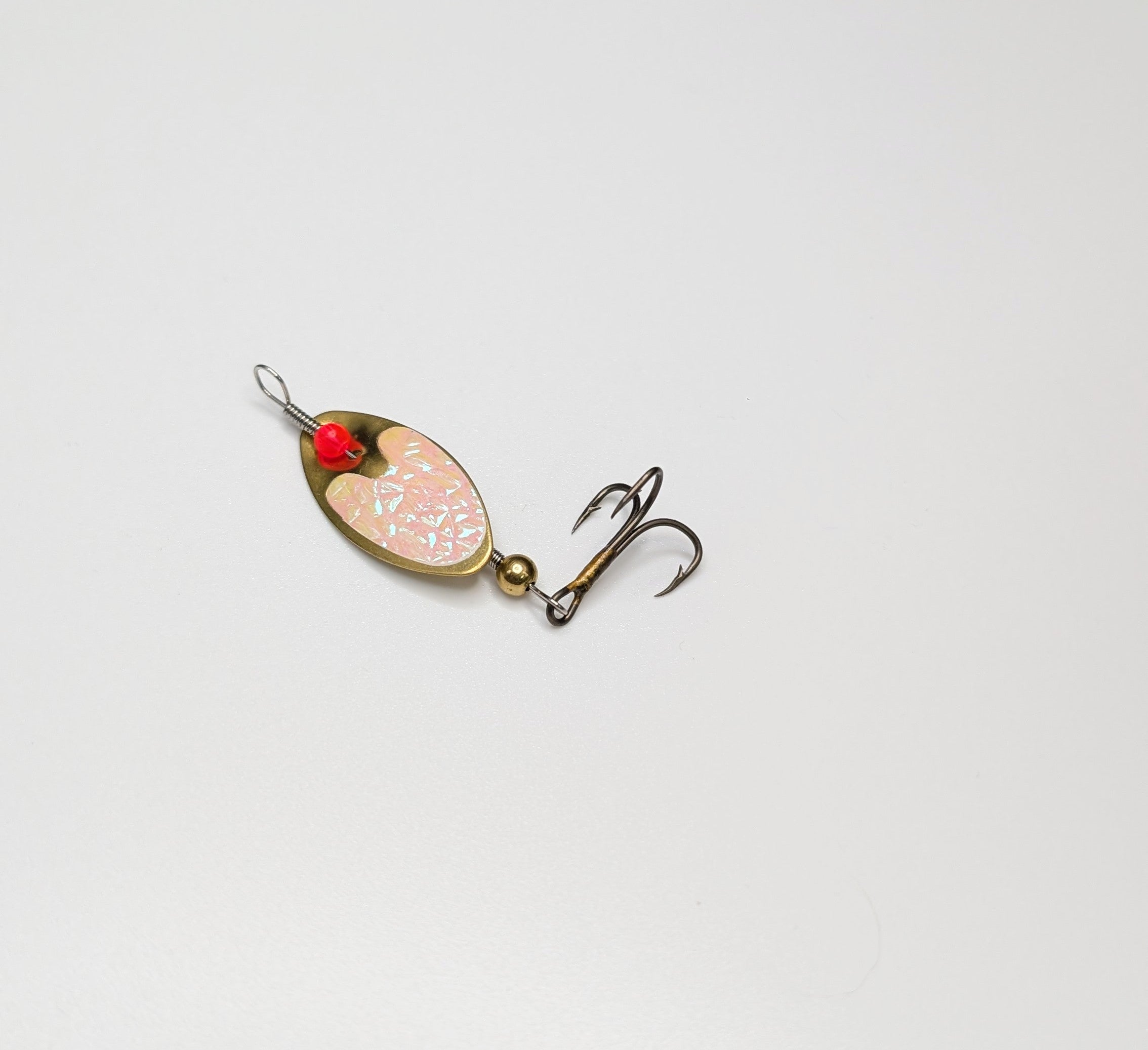 Pink‑Gold Glow Lure-Large (#509)