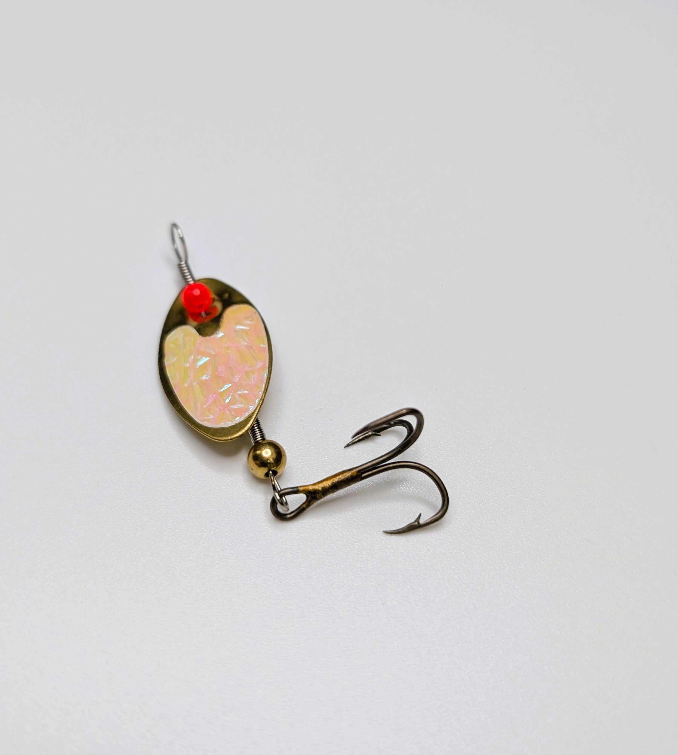 Pink‑Gold Glow Lure-Large (#509)