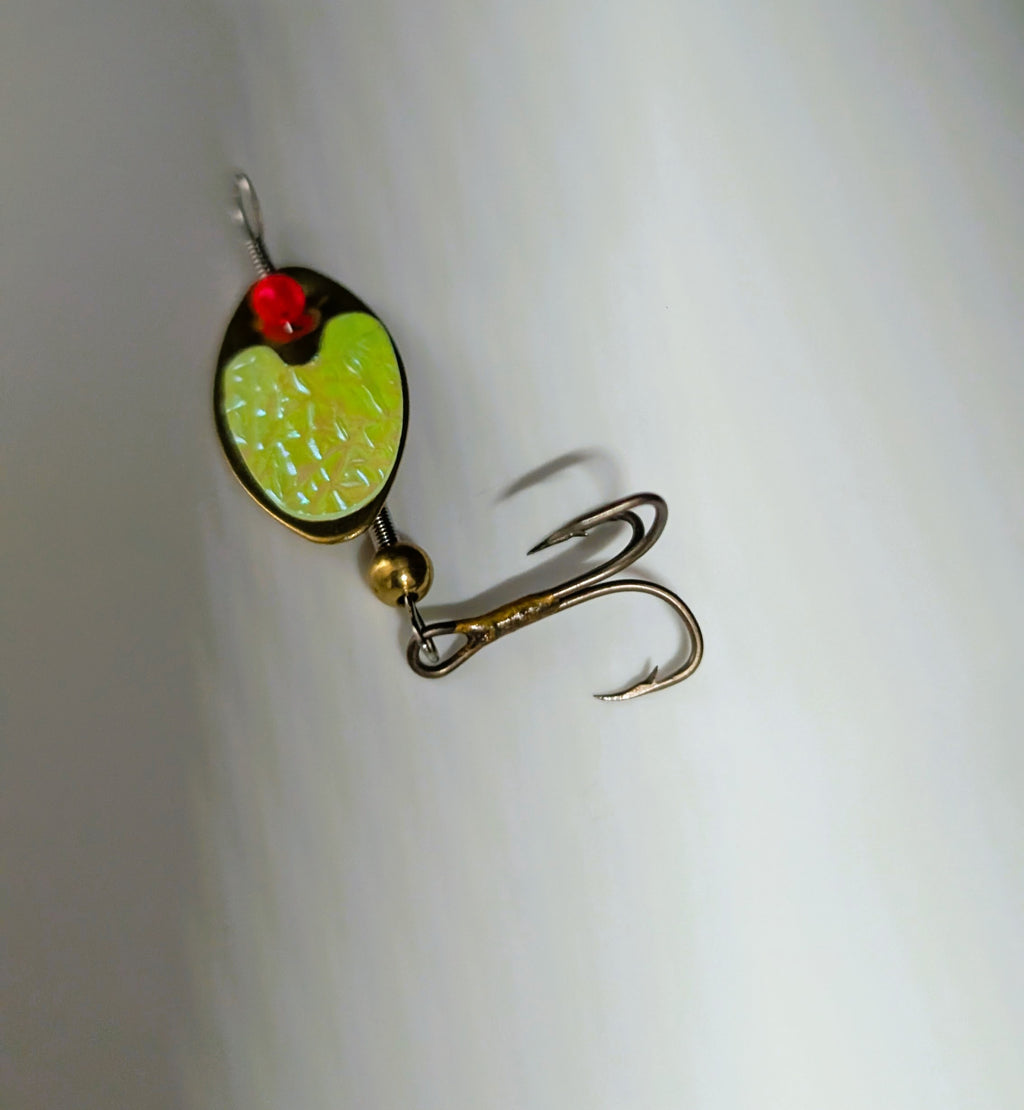 Pink‑Gold Glow Lure-Large (#509)
