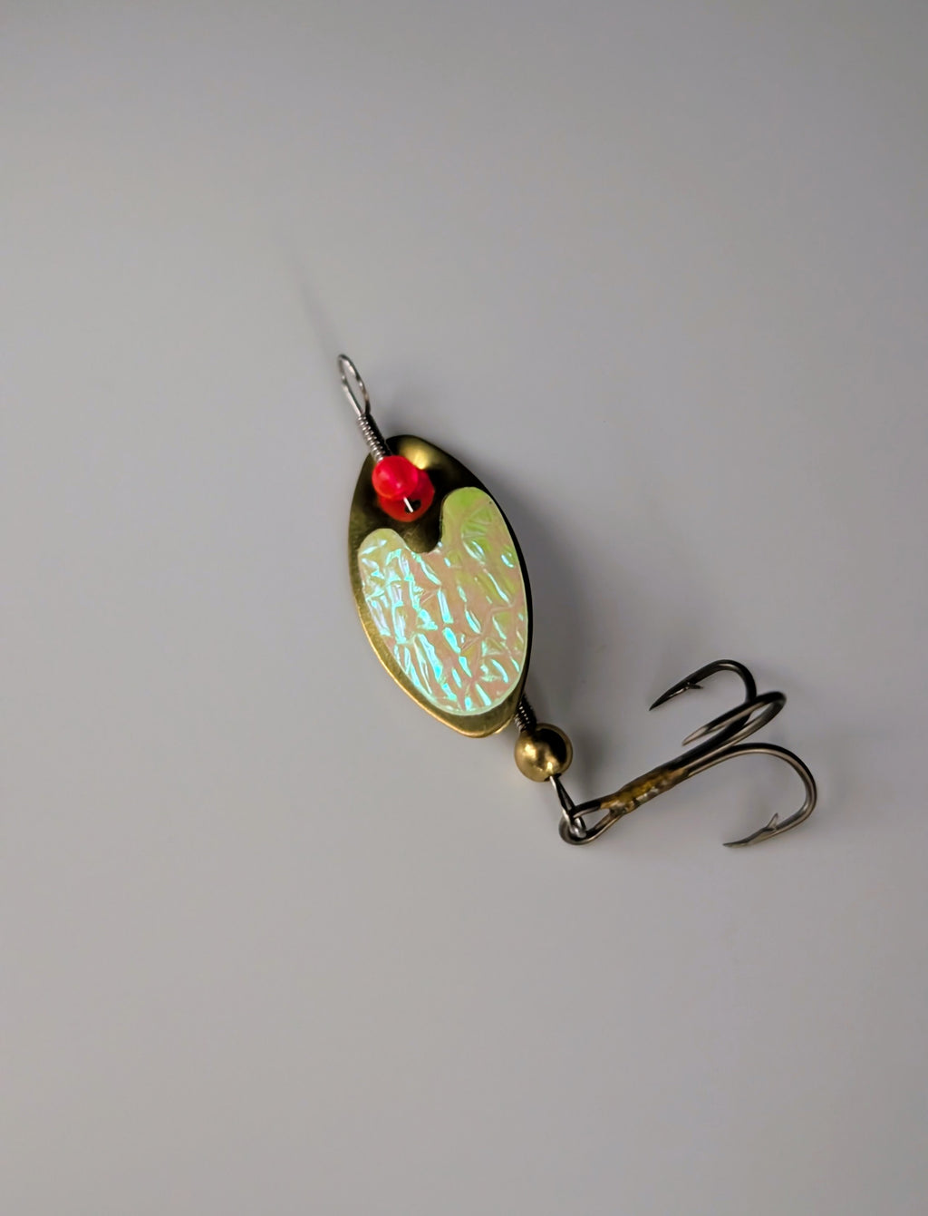 Pink‑Gold Glow Lure-Large (#509)