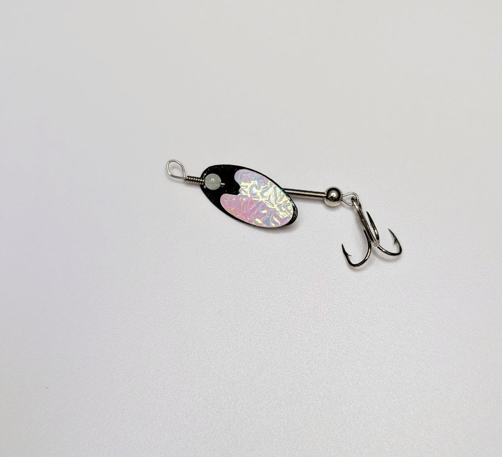 Glow Black Blade Lure-Small (#513)