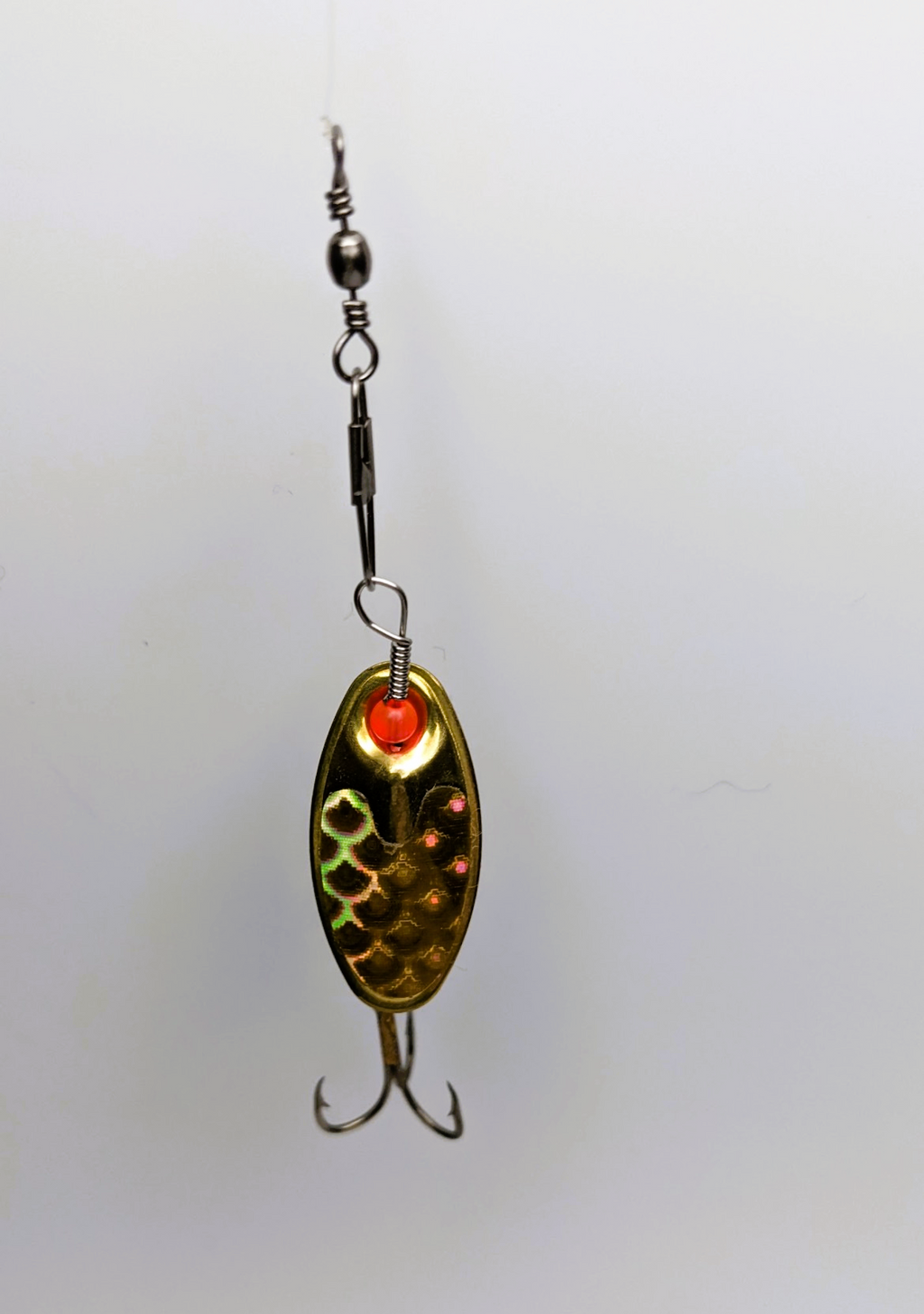 Gold Hammered Brass Lure-Small (#503GD)