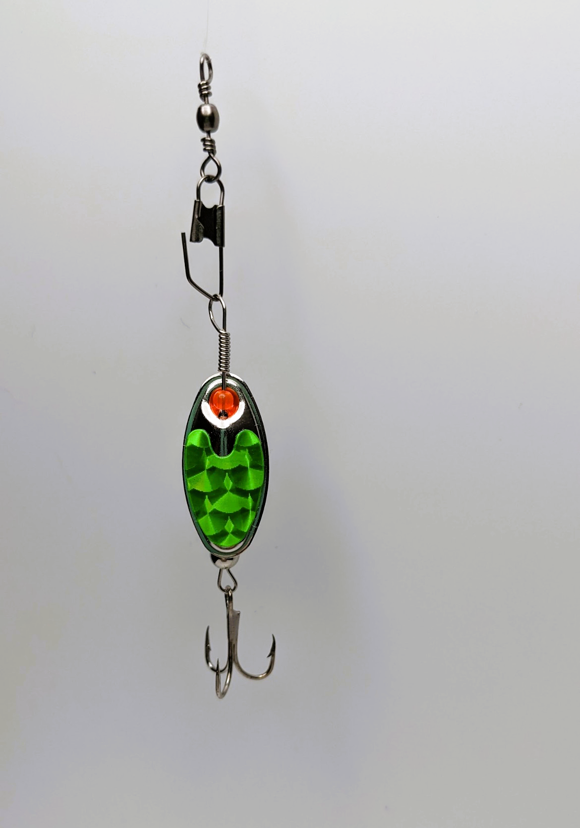 Green Scale Brass Lure-Small (503G)
