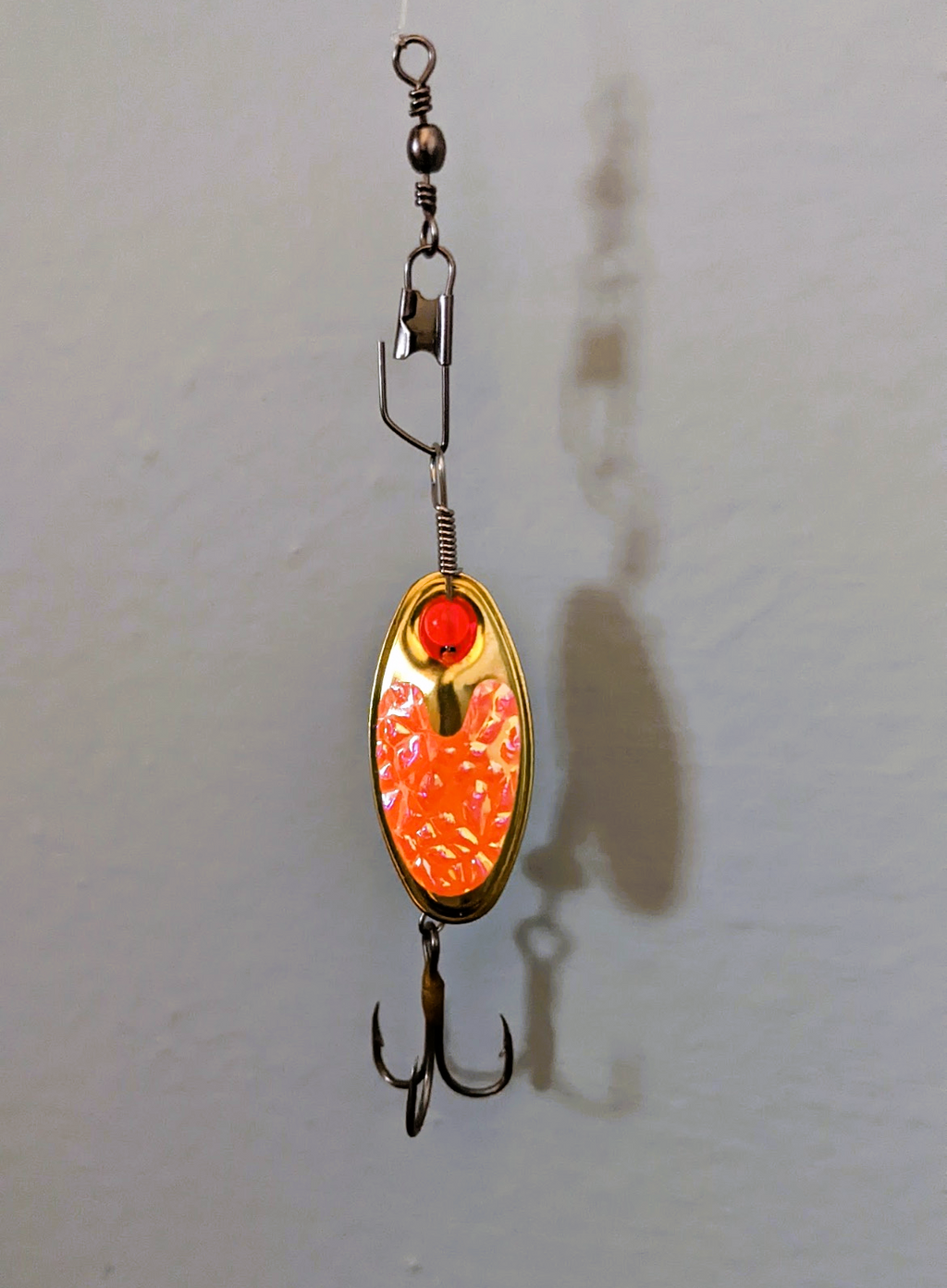 Orange Brass Lure-Small (#503O)