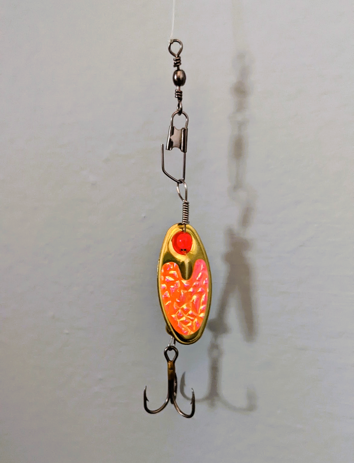 Orange Brass Lure-Small (#503O)
