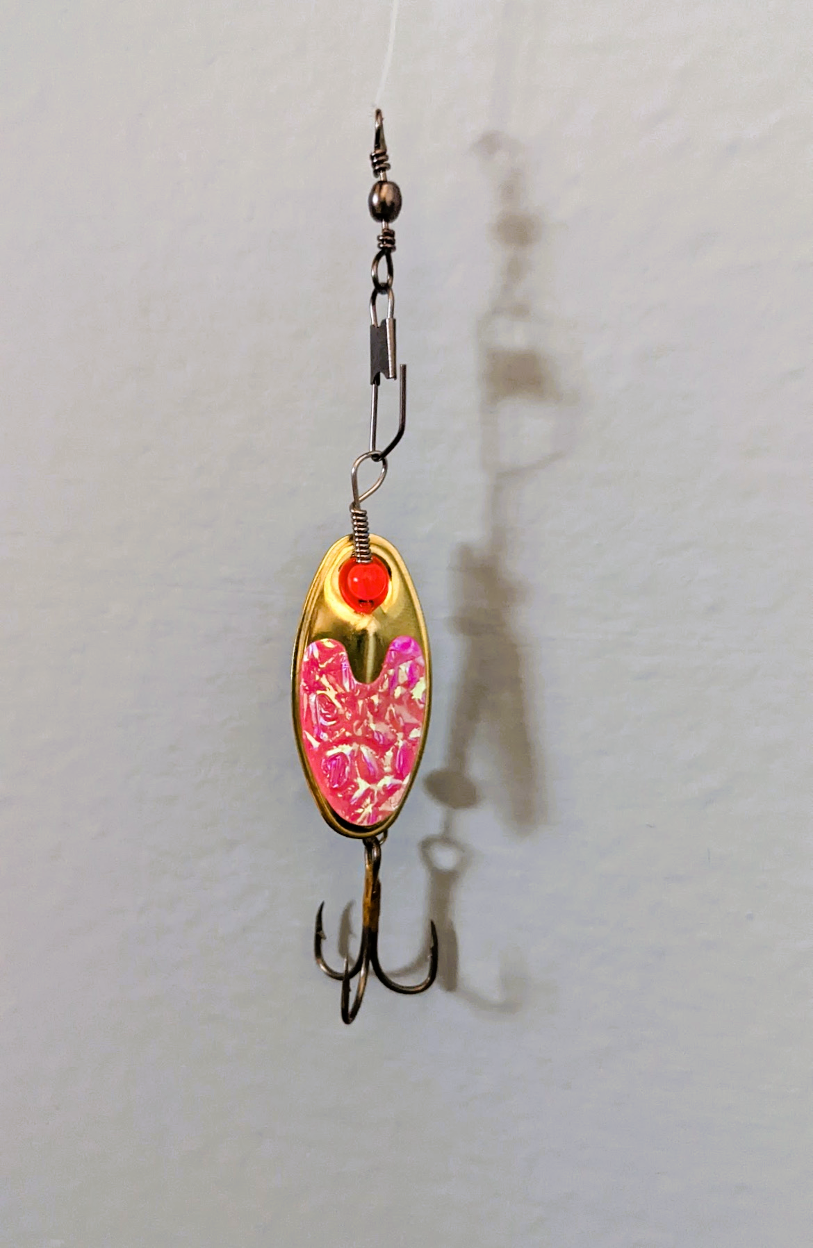 Pink Brass Lure-Small (#503P)