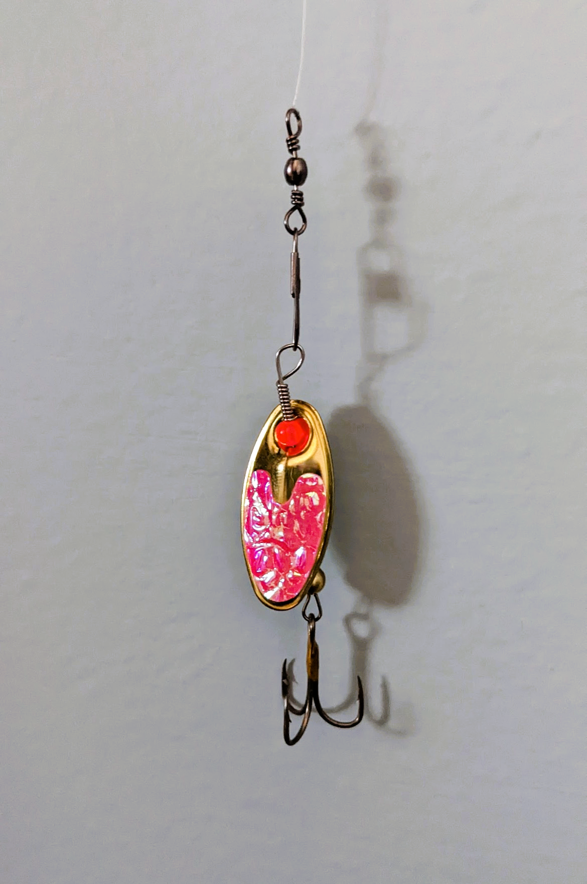 Pink Brass Lure-Small (#503P)