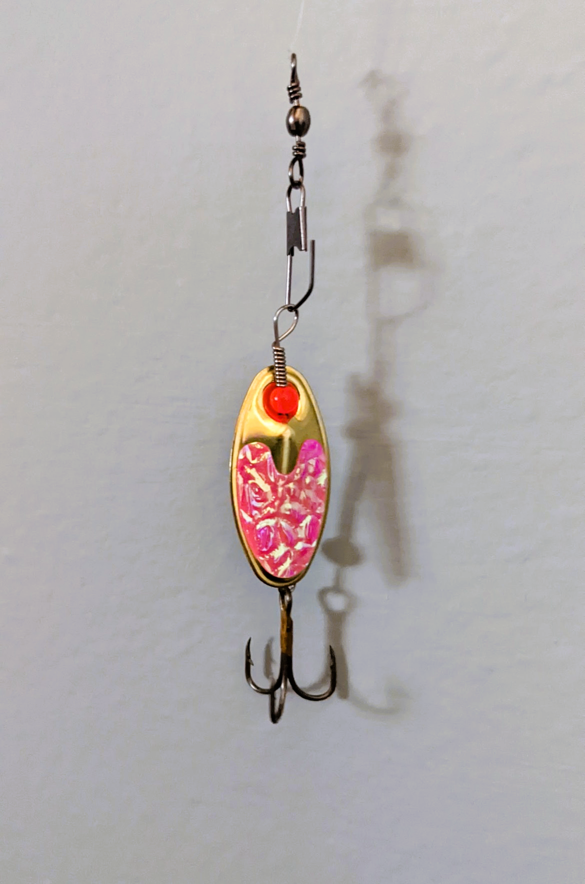 Pink Brass Lure-Small (#503P)