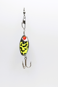 Chartreuse Tiger Nickle Lure-Small (#504C)