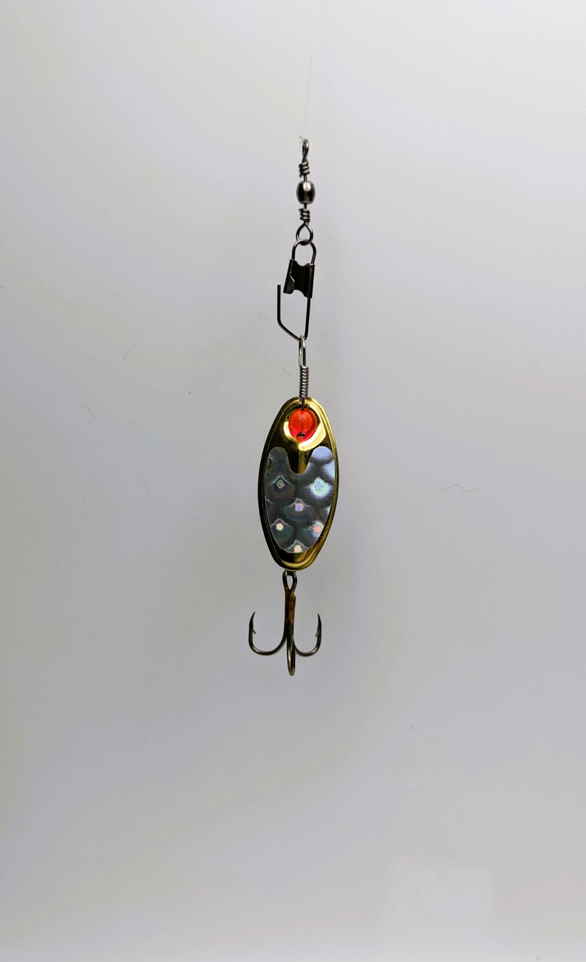 Silver Brass Lure-Large (#507S)