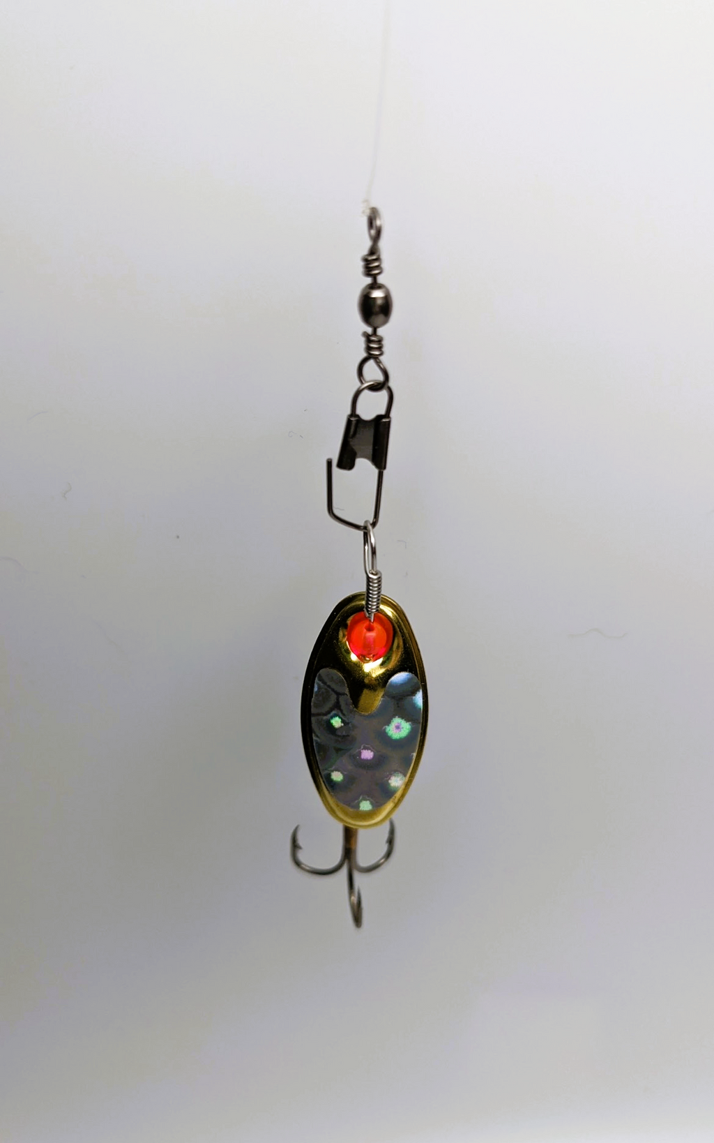 Silver Brass Lure-Large (#507S)
