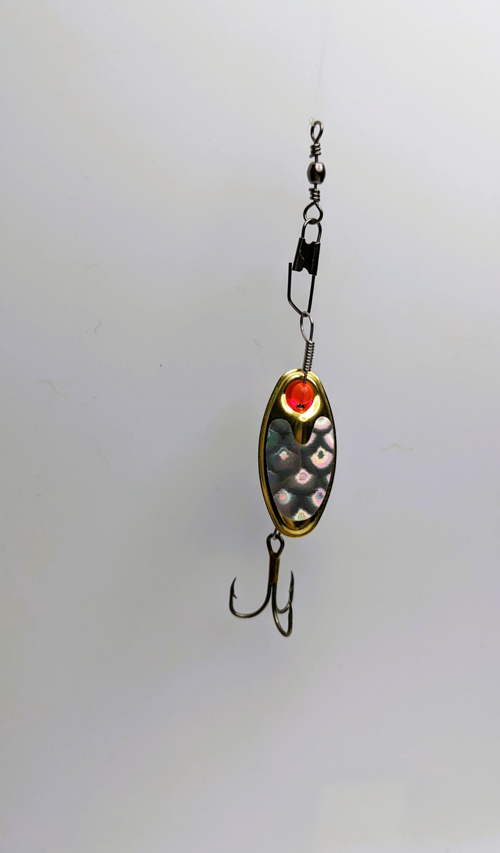 Silver Brass Lure-Large (#507S)