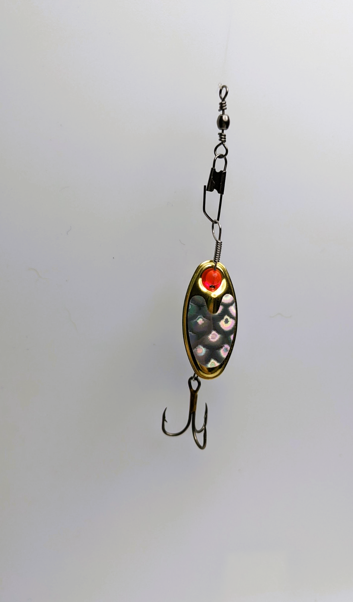 Silver Brass Lure-Large (#507S)