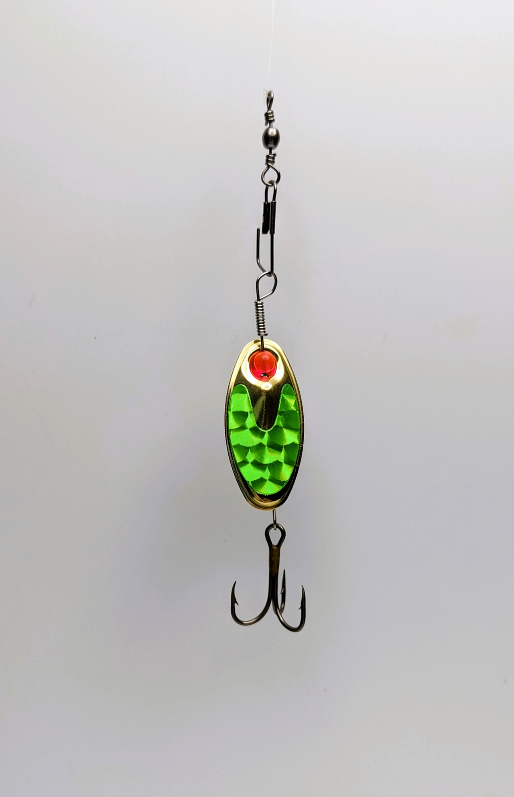 Green Flash Brass Lure-Large (#507G)