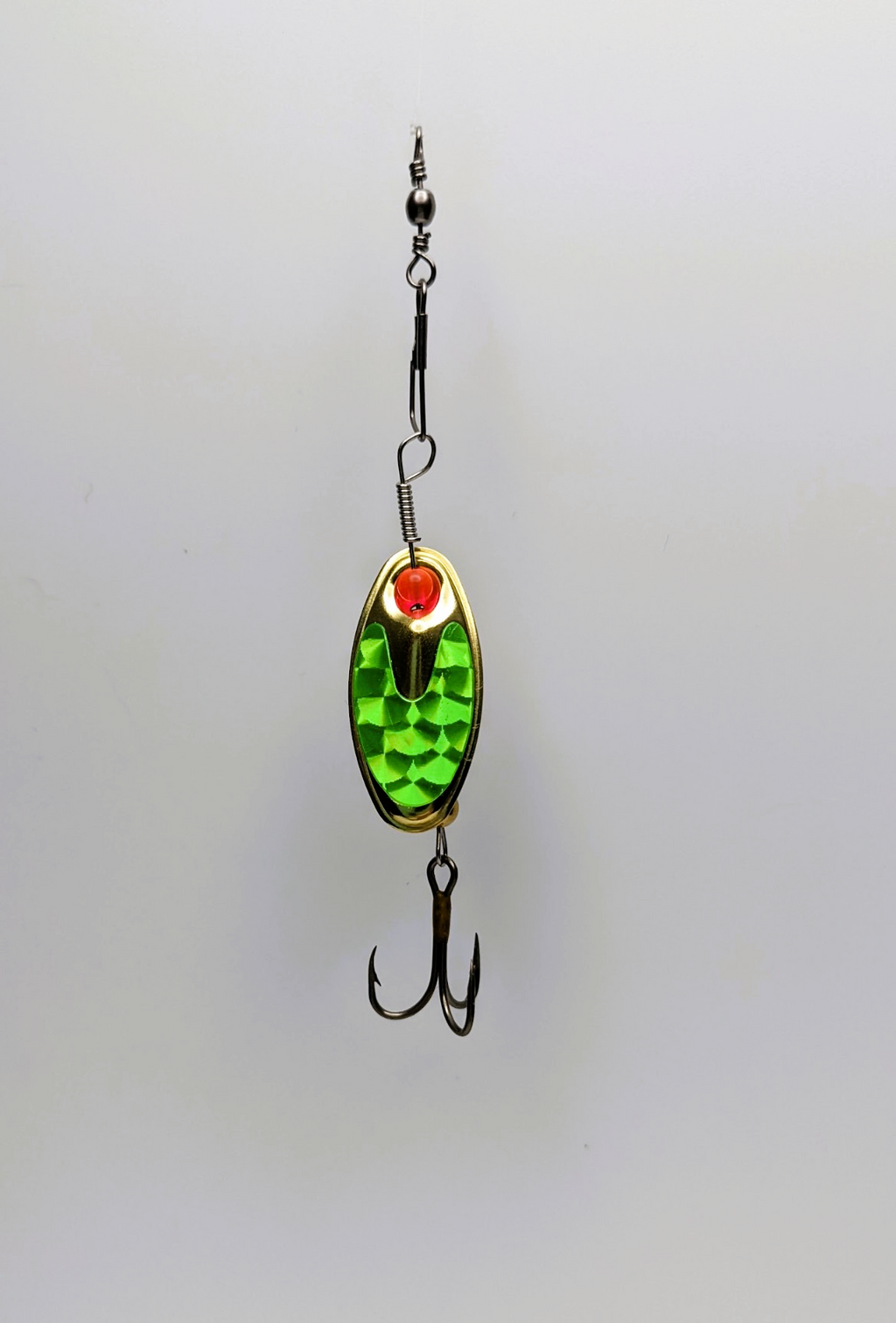 Green Flash Brass Lure-Large (#507G)