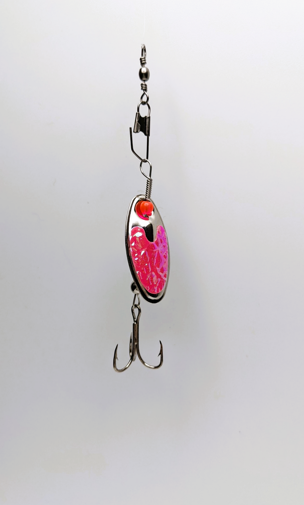 Pink Nickle Blake Lure-Large (#508P)