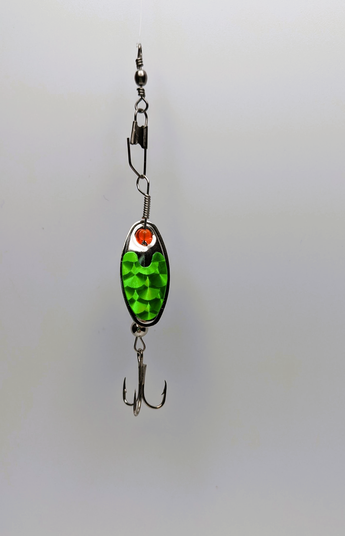 green Scale Nickle Lure-Large (#508G)