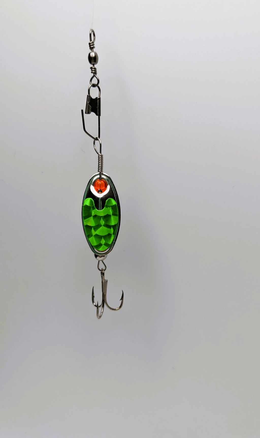 green Scale Nickle Lure-Large (#508G)