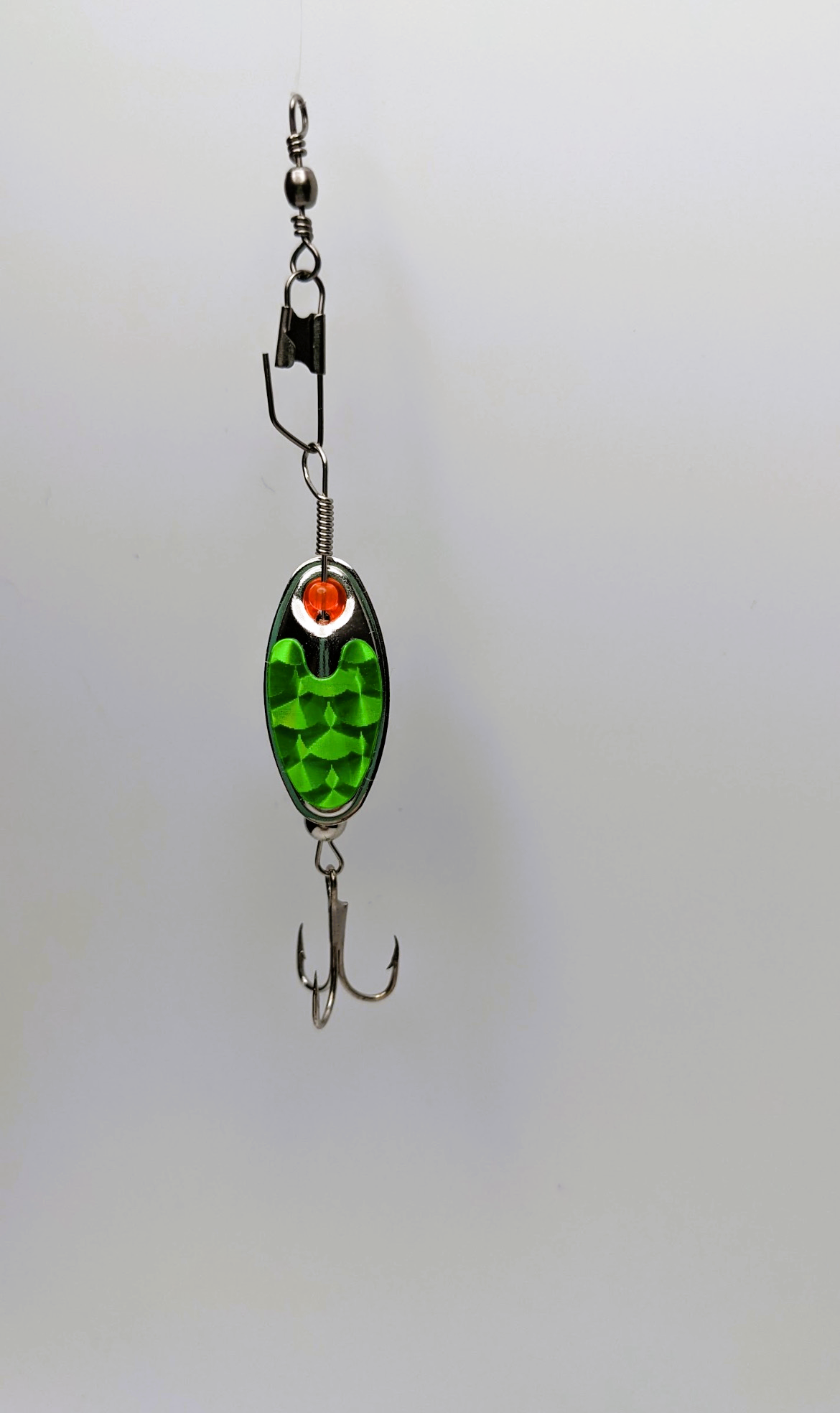 green Scale Nickle Lure-Large (#508G)
