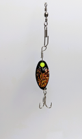 Orange Chartreuse Nickle Blade Lure-Large (#512IROC)