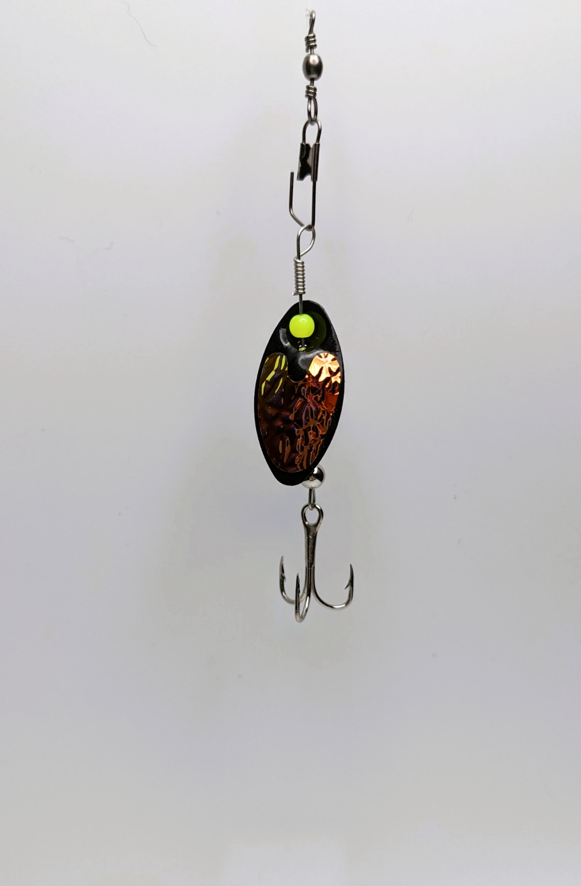 Orange Chartreuse Nickle Blade Lure (#511IROC)