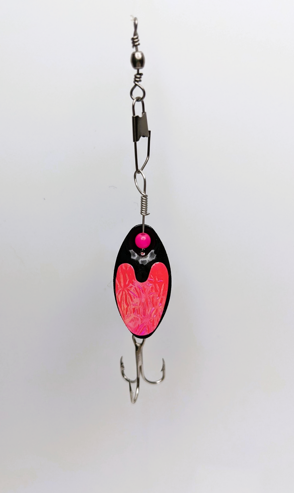 Pink/Black Nickle Blade Lure (#511IRP)