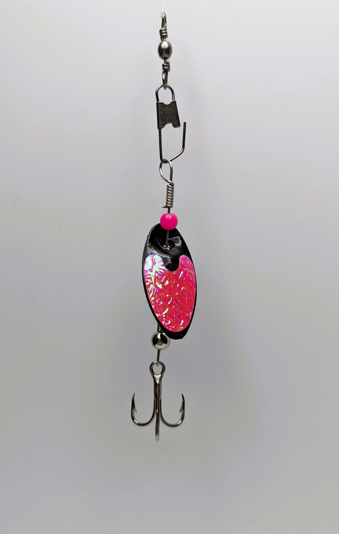 Pink Nickle Blade Lure-Large (#512IRP)