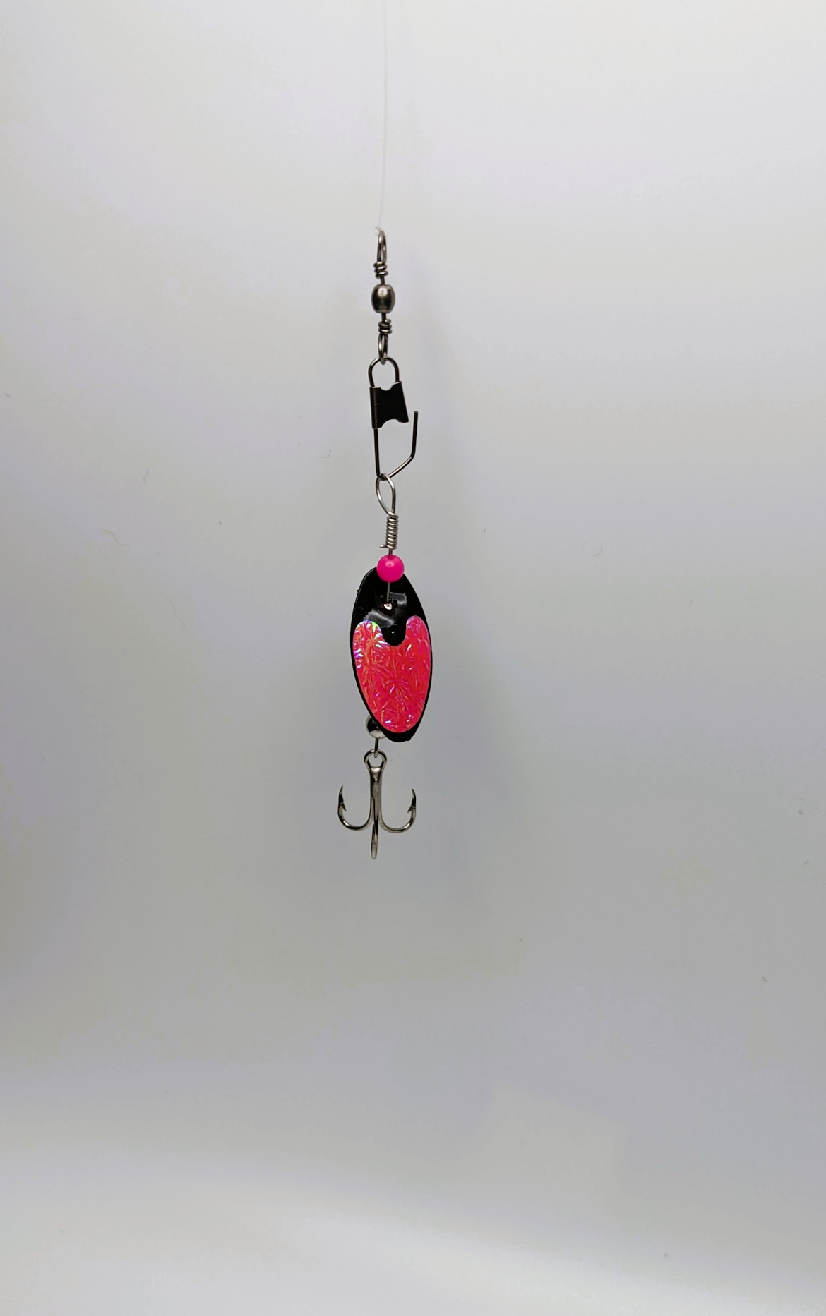 Pink/Black Nickle Blade Lure (#511IRP)