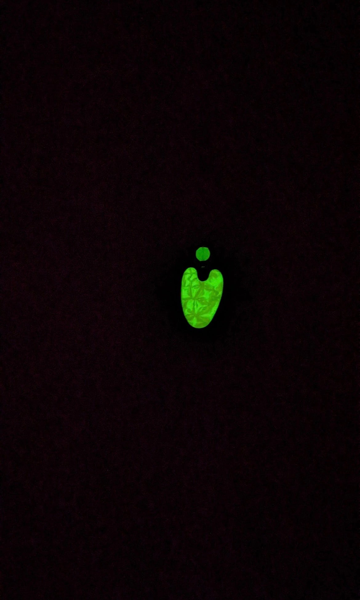Glow-in-the-Dark Lure & Bead-Large (#514)