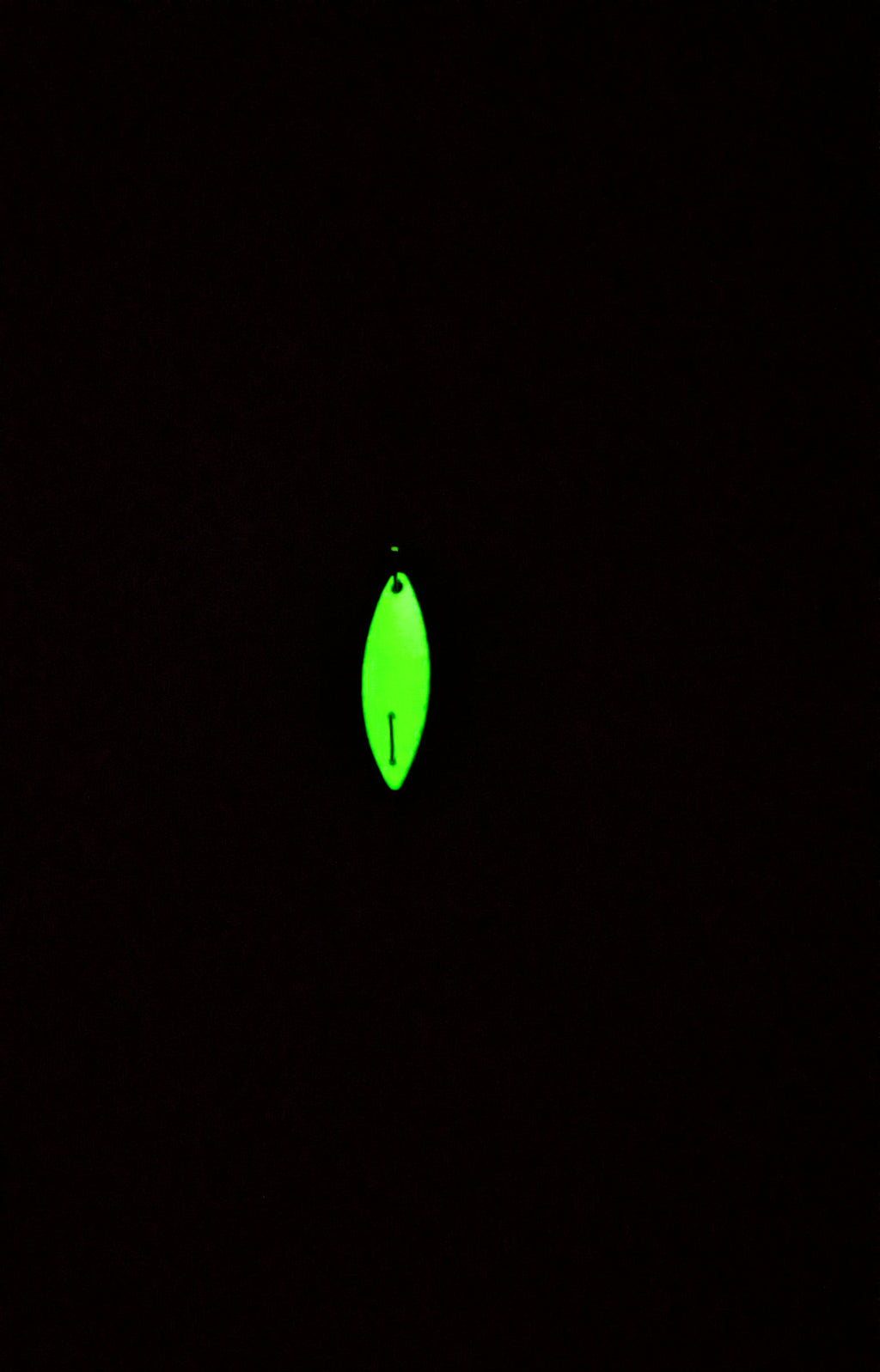 White Glow-in-the-Dark Dynamacs Trolling Spoon (#20700)