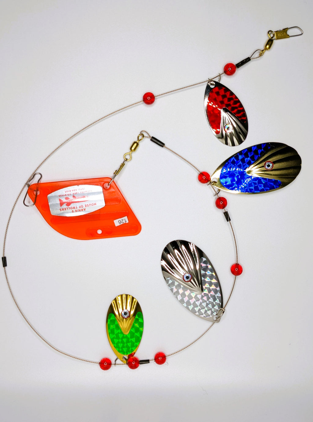 Multi‑Blade Flash Troller (#126)