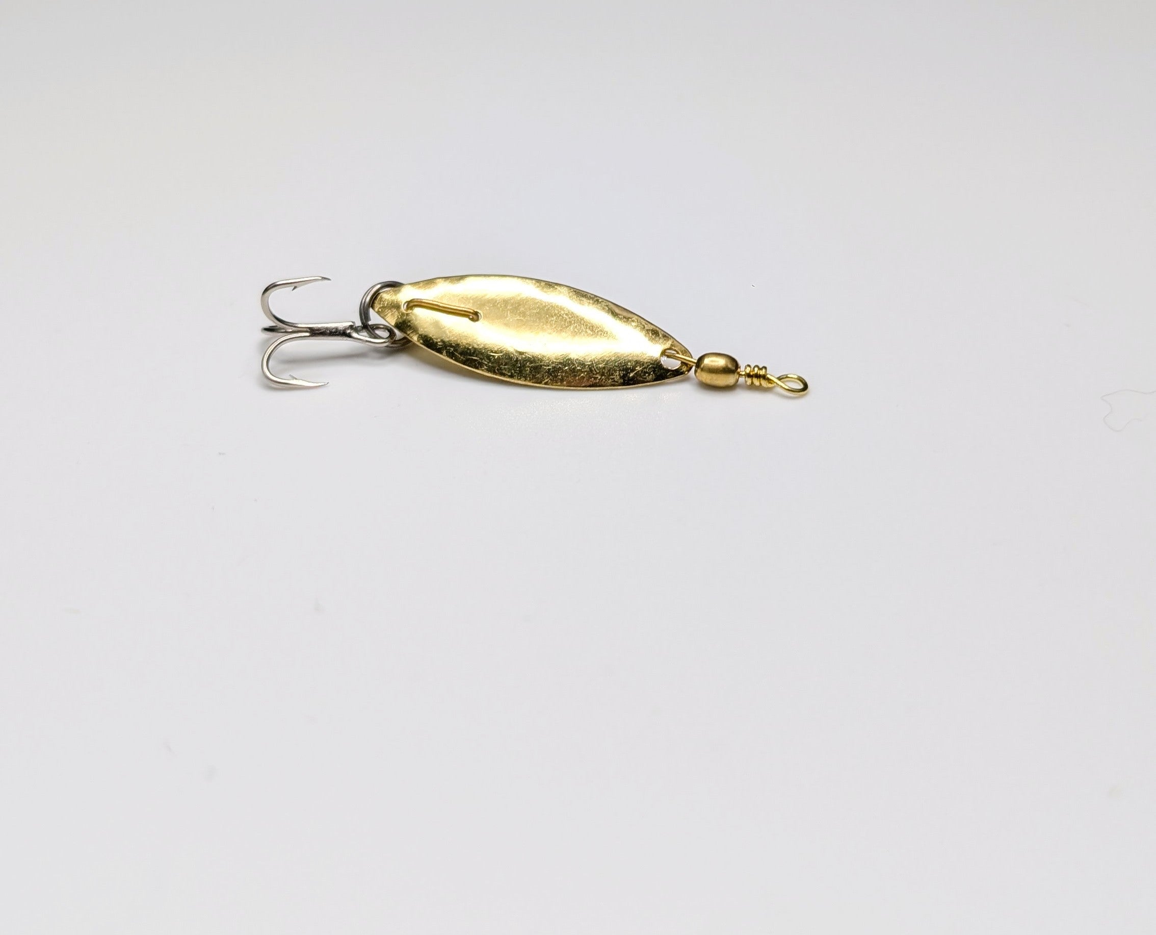 Dynamacs Trolling Spoon–Gold Hammered (#20705)