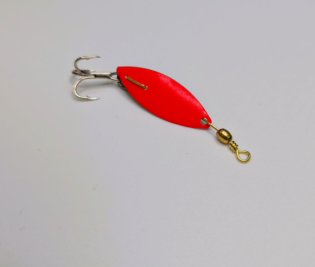 Dynamacs Trolling Spoon–Solid Red (#20710)