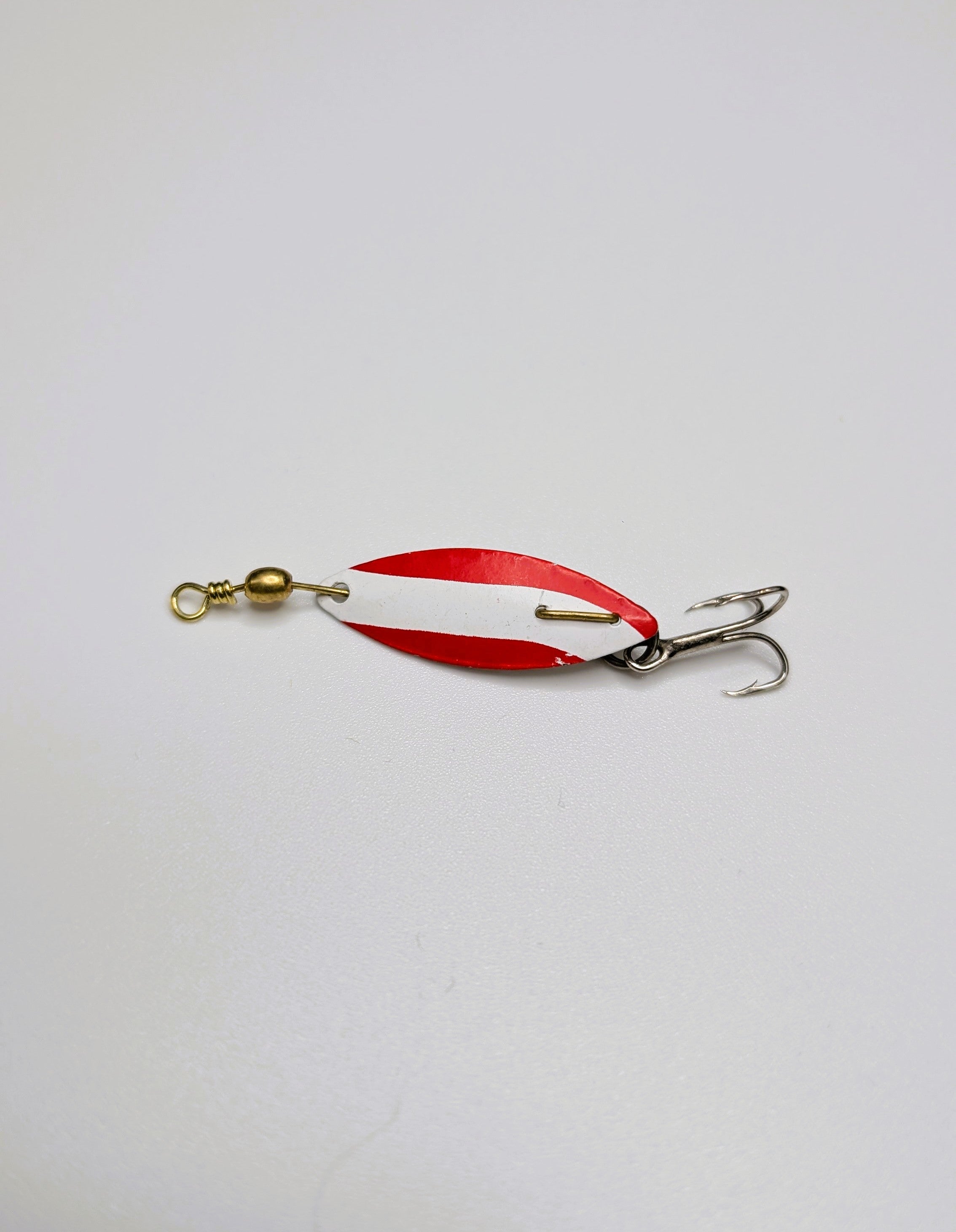 Dynamacs Trolling Spoon–Red/White (#20708)