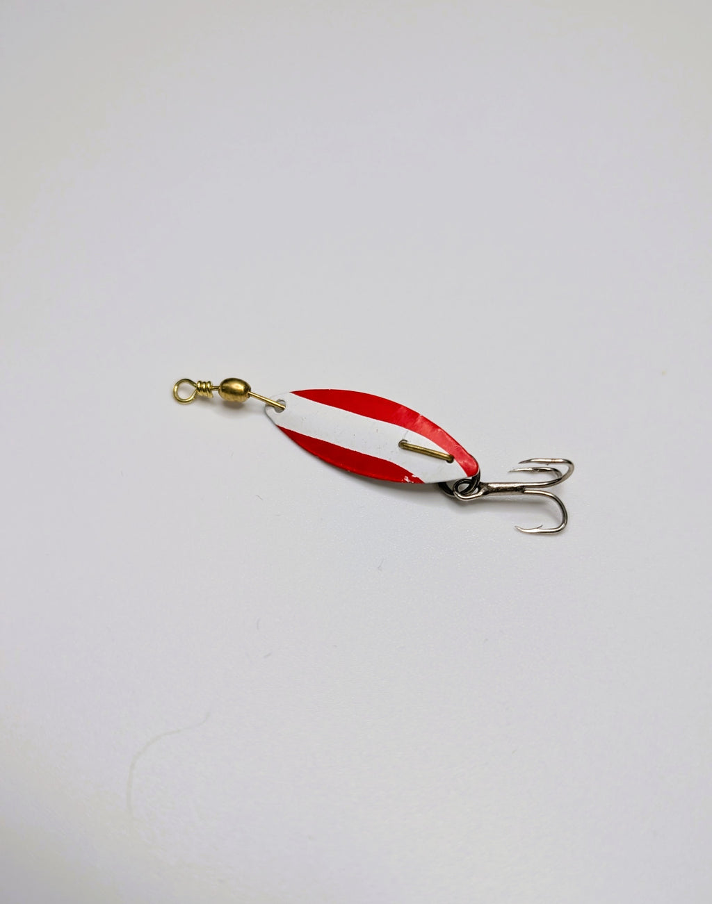Dynamacs Trolling Spoon–Red/White (#20708)