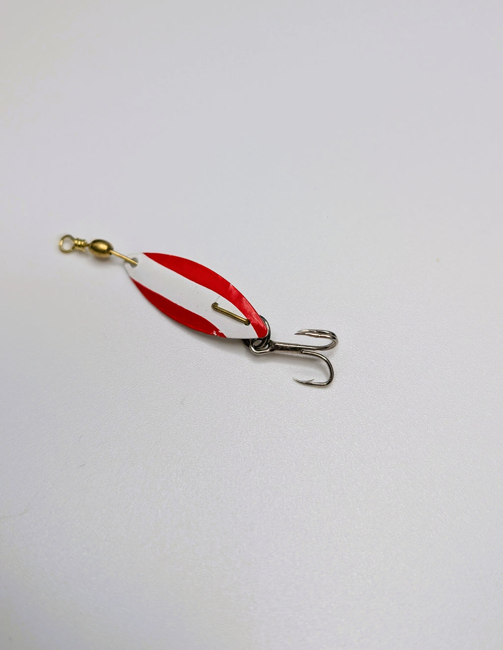 Dynamacs Trolling Spoon–Red/White (#20708)