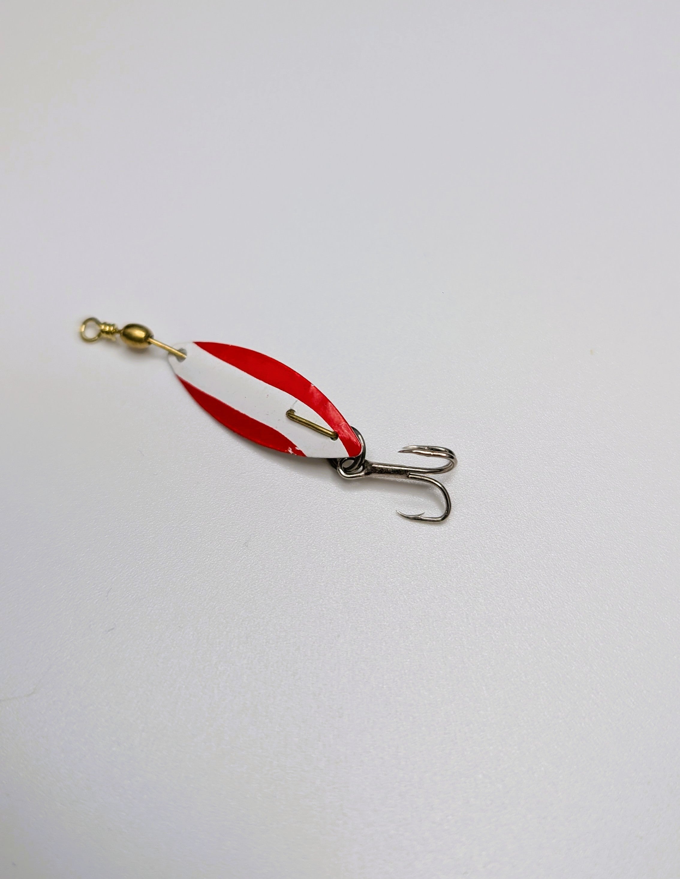 Dynamacs Trolling Spoon–Red/White (#20708)