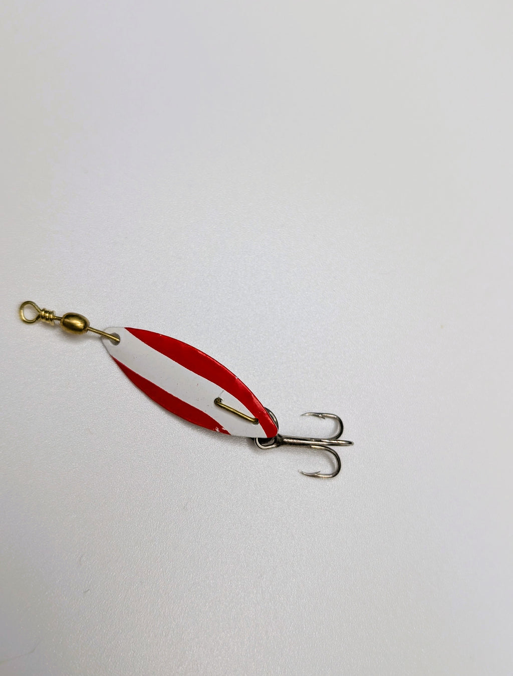 Dynamacs Trolling Spoon–Red/White (#20708)