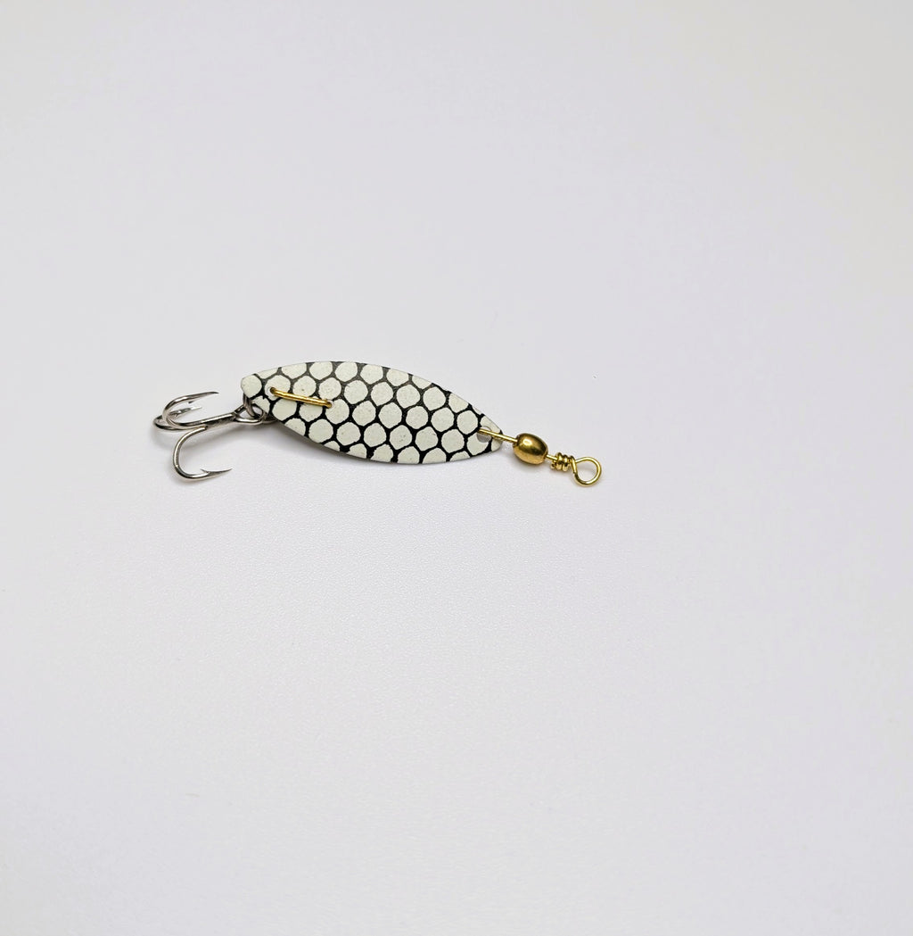 Dynamacs Trolling Spoon–Silver Scale (#20703)