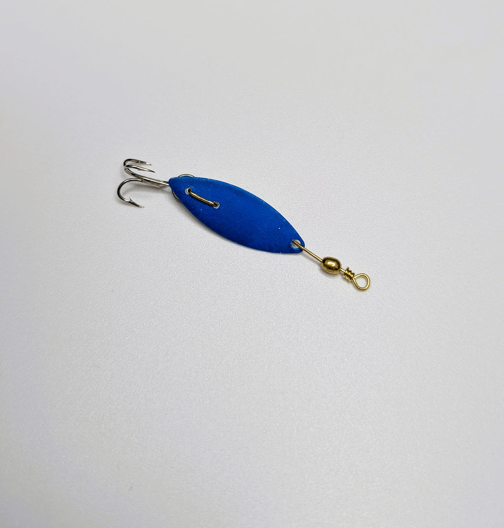Dynamacs Trolling Spoon–Solid Blue (#20711)