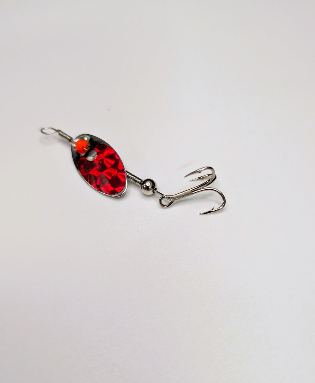Red Flash Nickle Lure-Small (#504R)