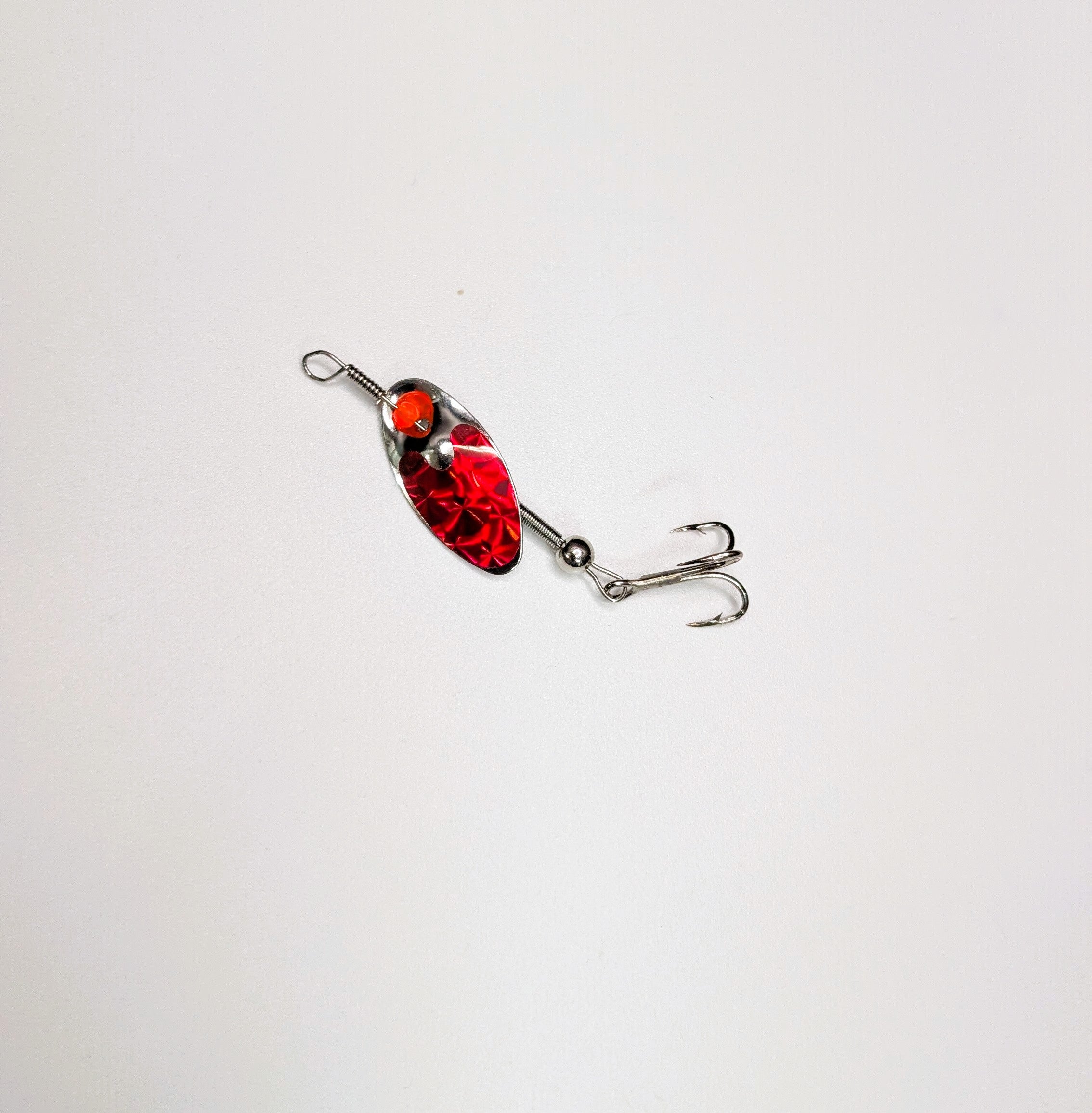 Red Flash Nickle Lure-Small (#504R)