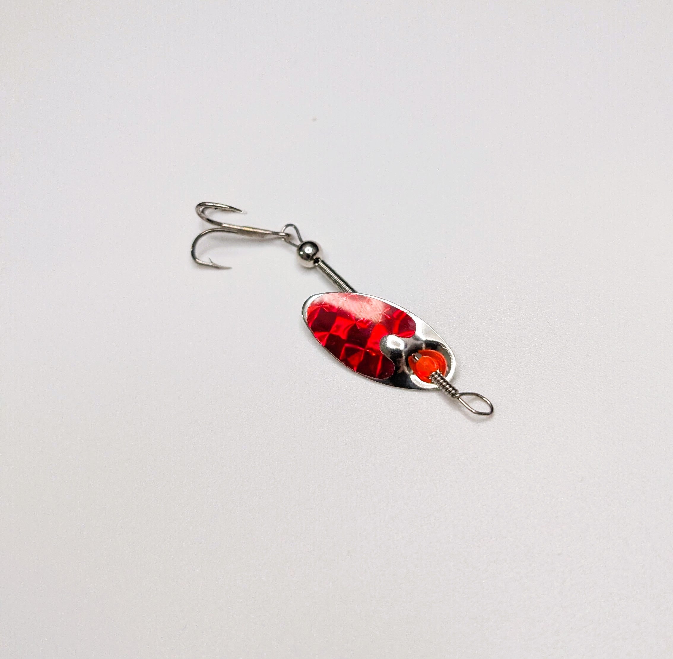 Red Flash Nickle Lure-Small (#504R)