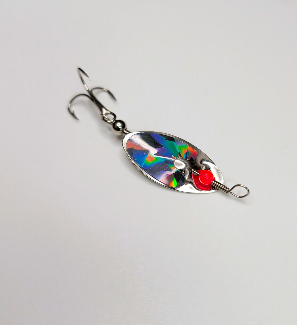 Smoke Grey Nickle Blade Lure-Large (#508SG)